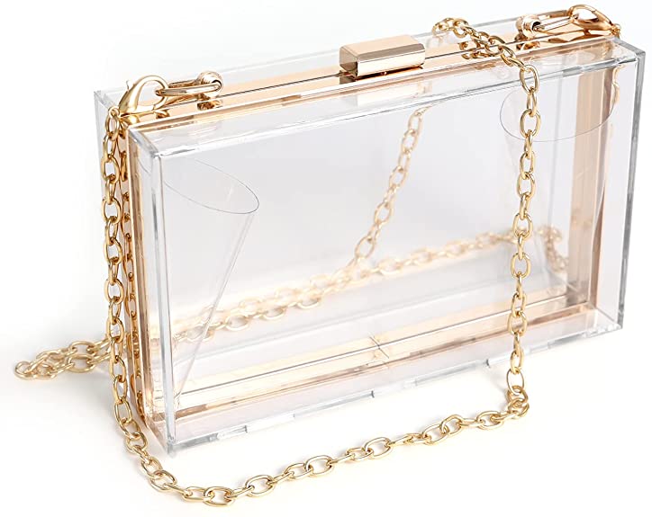 The Discreet Clutch Purse, Womens Clutch Bag with Chain