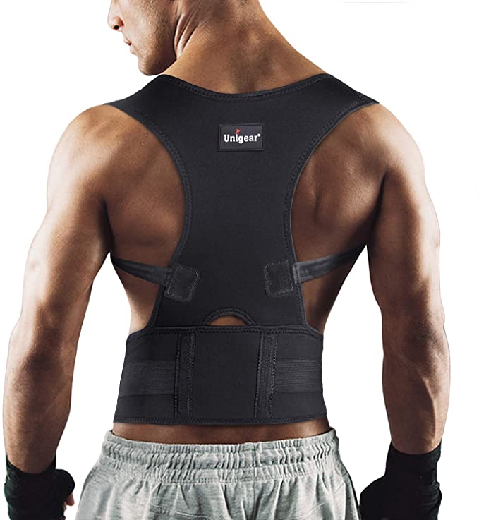 Unigear Back Brace Posture Corrector with Fully Adjustable Straps