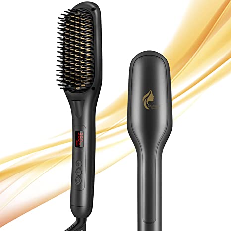 Ionic Hair Straightener Brush