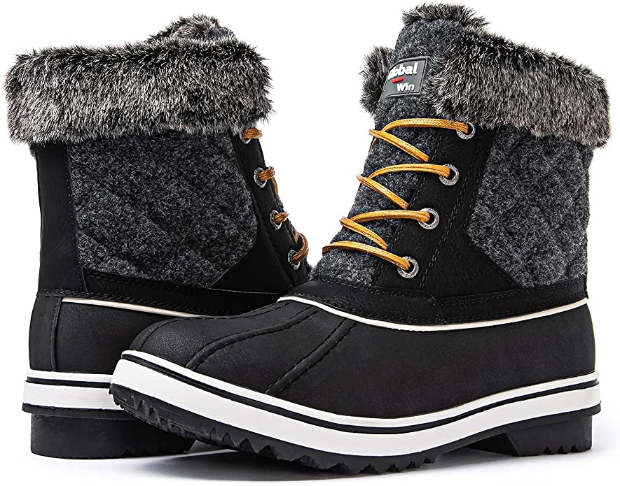 Globalwin Women's Snow Boots Winter Boots For Women