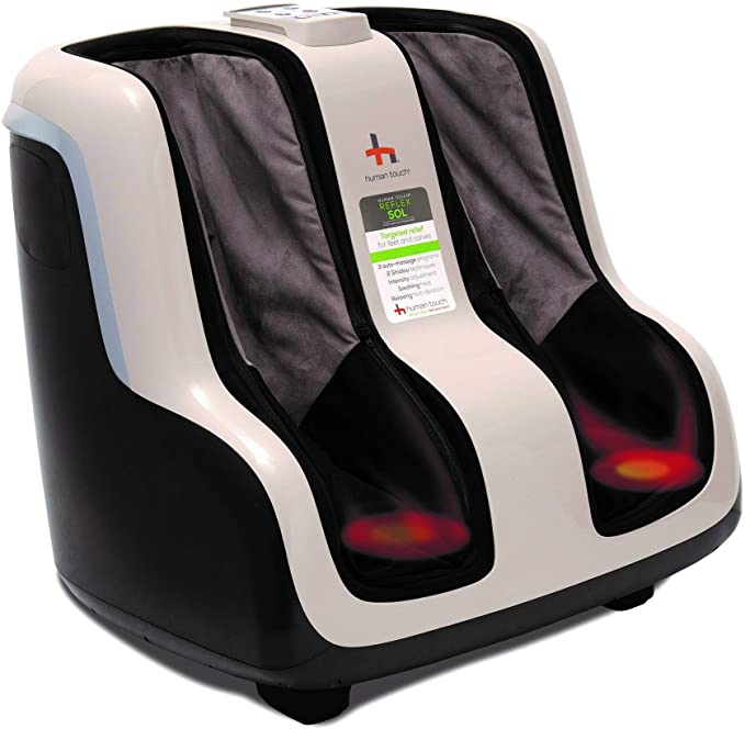 Human Touch Reflex SOL Foot and Calf Massager Machine with Heat