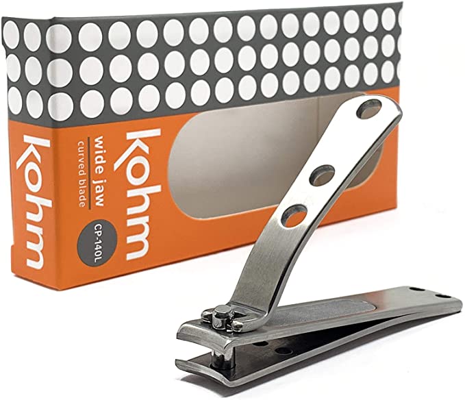 KOHM Nail Clippers for Thick Nails - Heavy-Duty