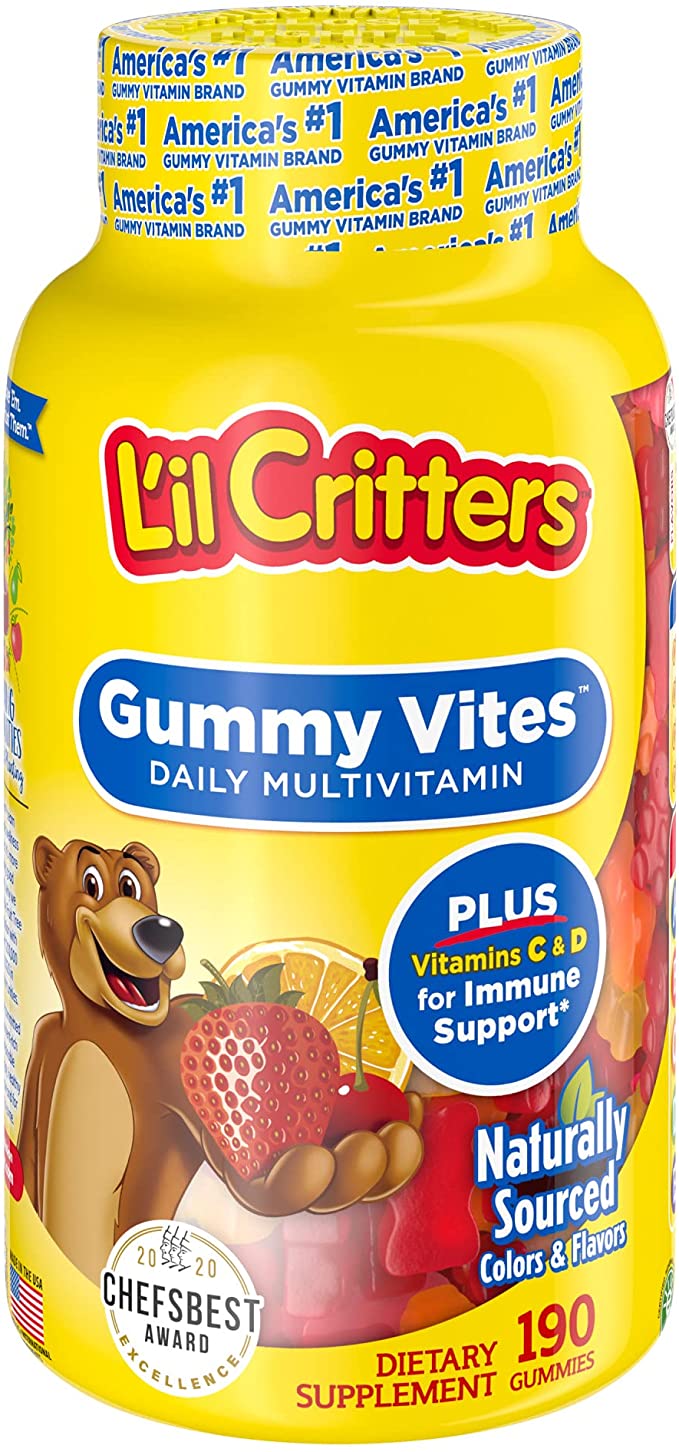 Lil Critters Gummy Vites Daily Kids Gummy Multivitamin: Vitamins C