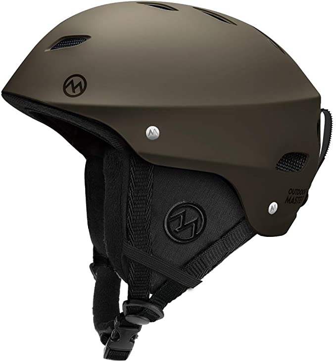 OutdoorMaster Kelvin Ski Helmet - Snowboard Helmet for Men