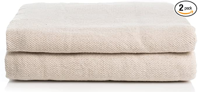 Simpli-Magic 79109 Canvas Drop Cloth 2 Pack (Size 9' x 12') for All Purpose Use