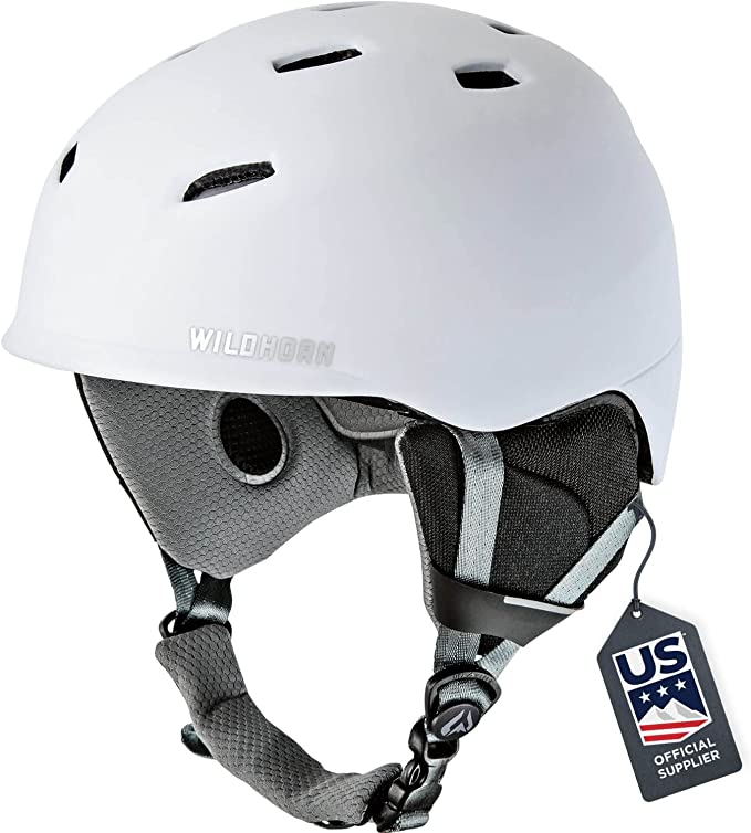 Wildhorn Drift Snowboard & Ski Helmet - US Ski Team Official Supplier - Performance & Safety - w/Active Ventilation