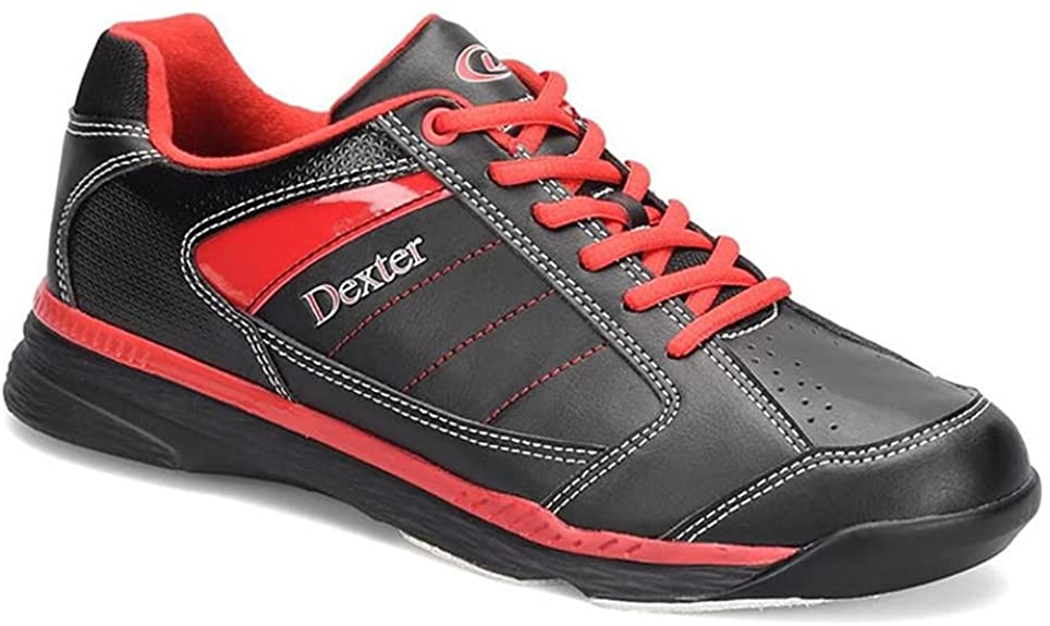 Dexter Boys Ricky IV Jr Bowling Shoes- Black/Red