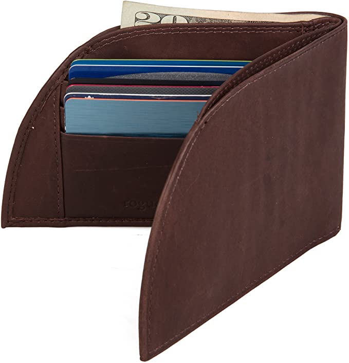 Front Pocket Wallet by Rogue Industries - Genuine Leather with Full Bill Section