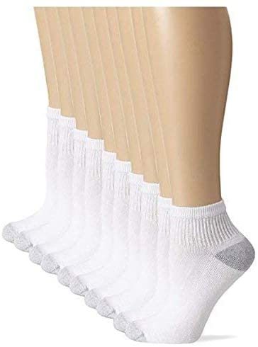 Hanes Women's 10-Pair Value Pack Ankle Socks